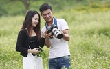 Lạc lối giữa cánh đồng hoa tam giác mạch ở Hà Nội